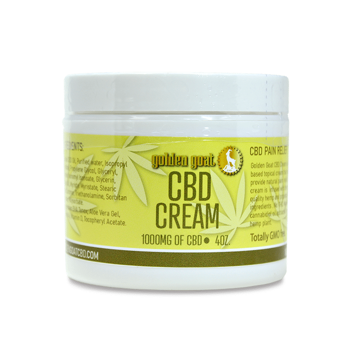 CBD Cream, 1000mg – 4oz – Golden Goat