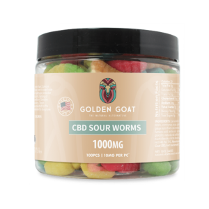 CBD Sour Worms - 1000mg