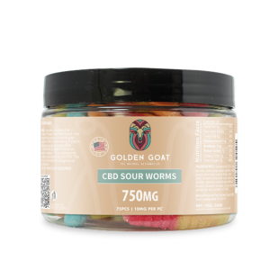 CBD Sour Worms - 750mg