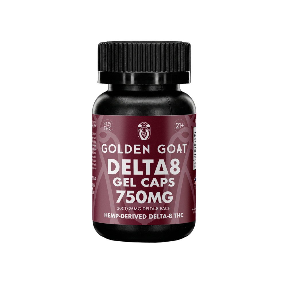 Delta-8 Gel Capsules | Premium Hemp-Derived Relief