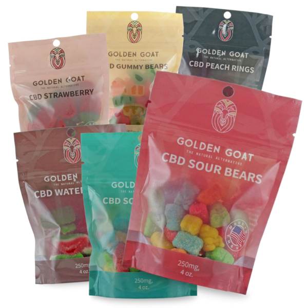 CBD Gummy Bags - Multiple Sizes and Flavors