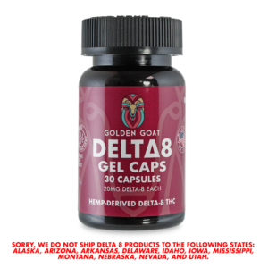Delta 8 Gel Capsules - 600mg - 30ct