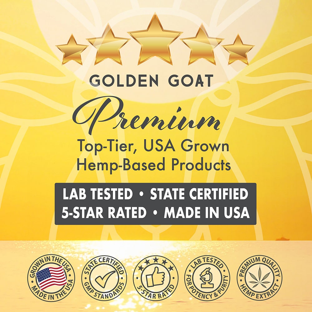 Golden Goat Banner