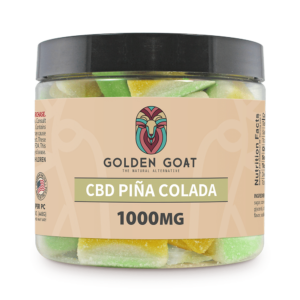 CBD Piña Colada gummies 1000mg-pinaColada
