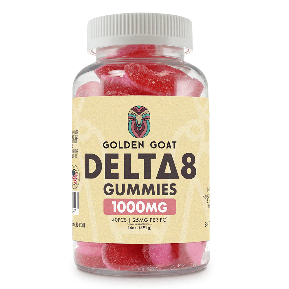 Delta 8 Gummies Watermelon Rings -1000mg Gummies