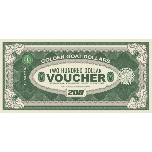 Golden Goat Dollars - $200