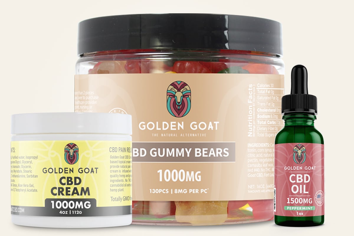 Golden Goat CBD Products
