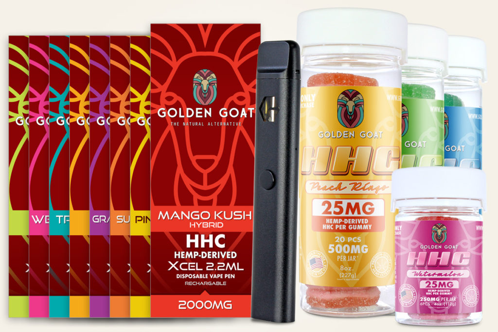 Golden Goat CBD HHC Products