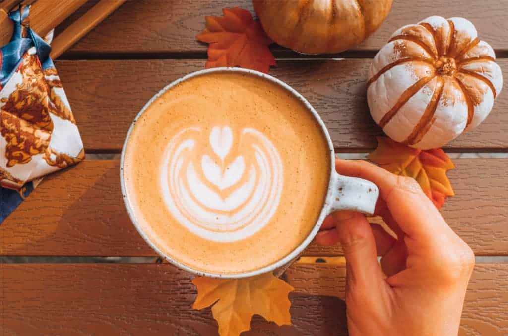 Fabulous Fall Foods Pumpkin spice latte