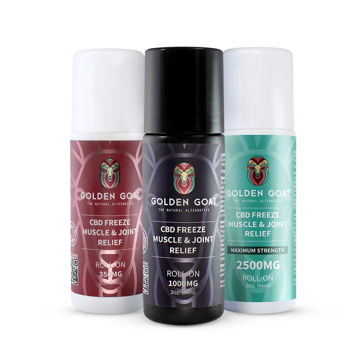 CBD Roll On | Pain Relief with CBD Pain Freeze – 3oz