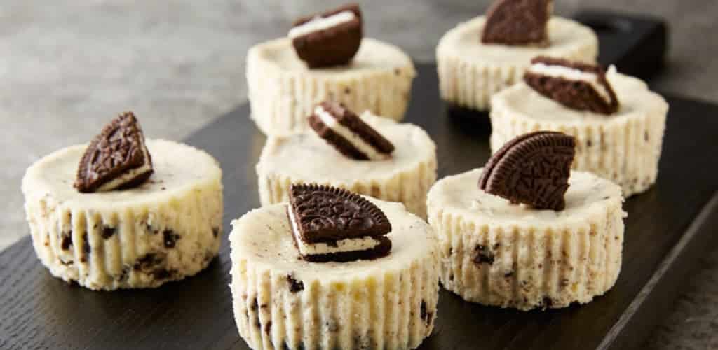 CBD Recipes Cookies and cream cheesecake bites -