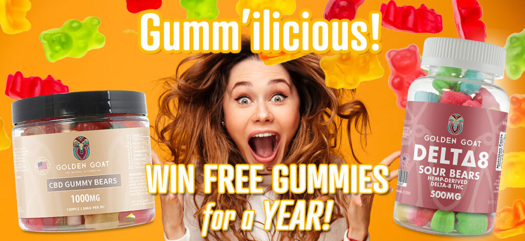 Golden Goat Free Gummies for a Year Contest