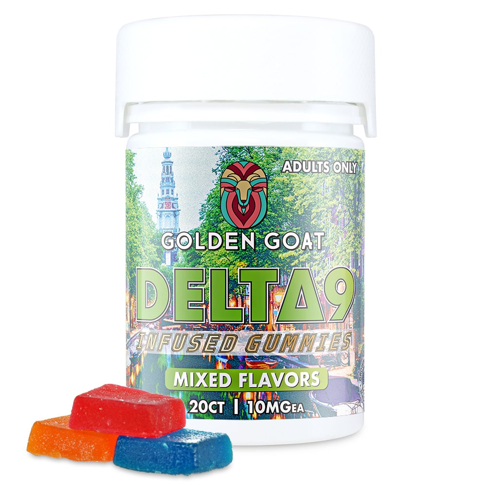 Delta-9 THC Gummy Squares - Mixed