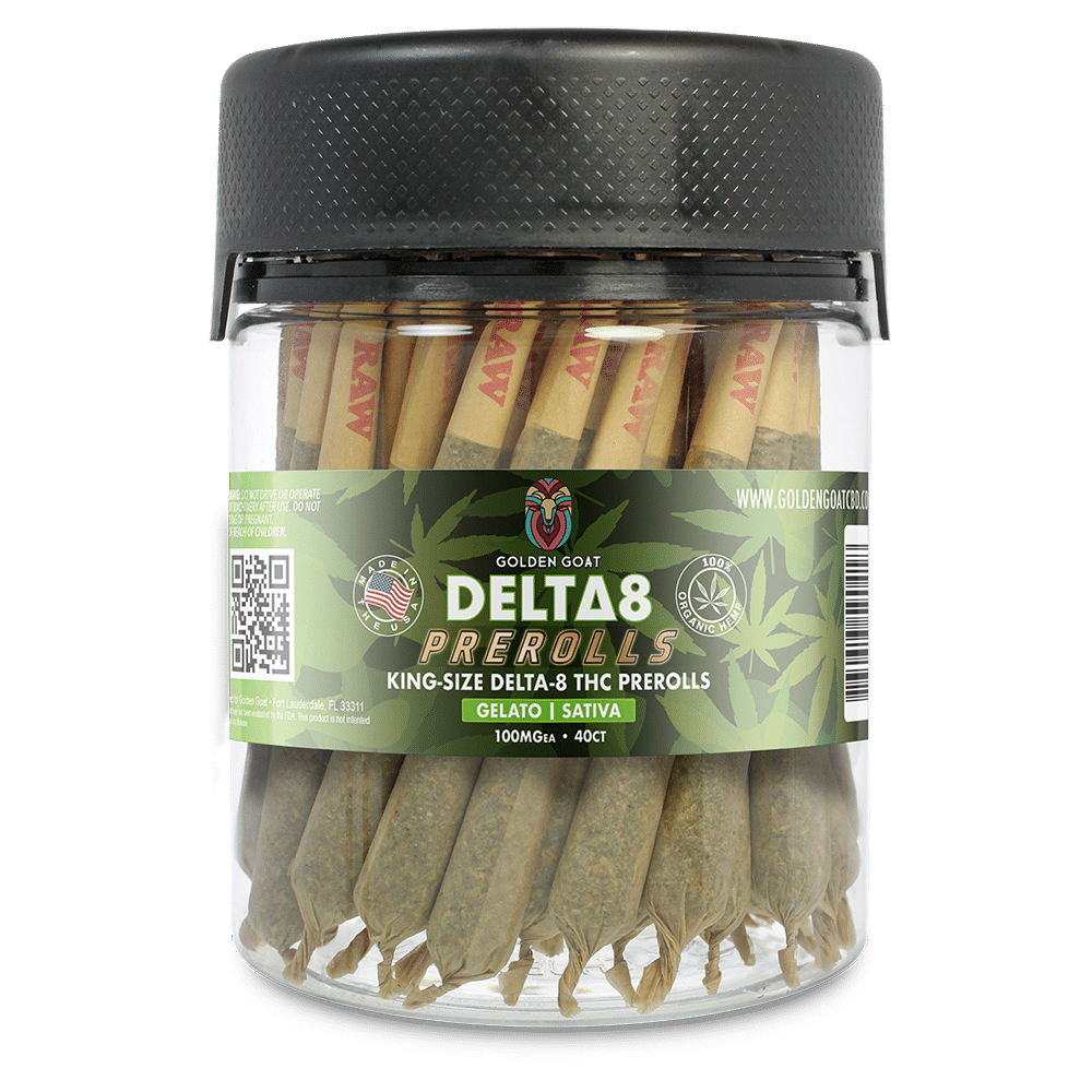 Delta-8 Doobie, 50ct | 100mg each | Delta 8 Gelato