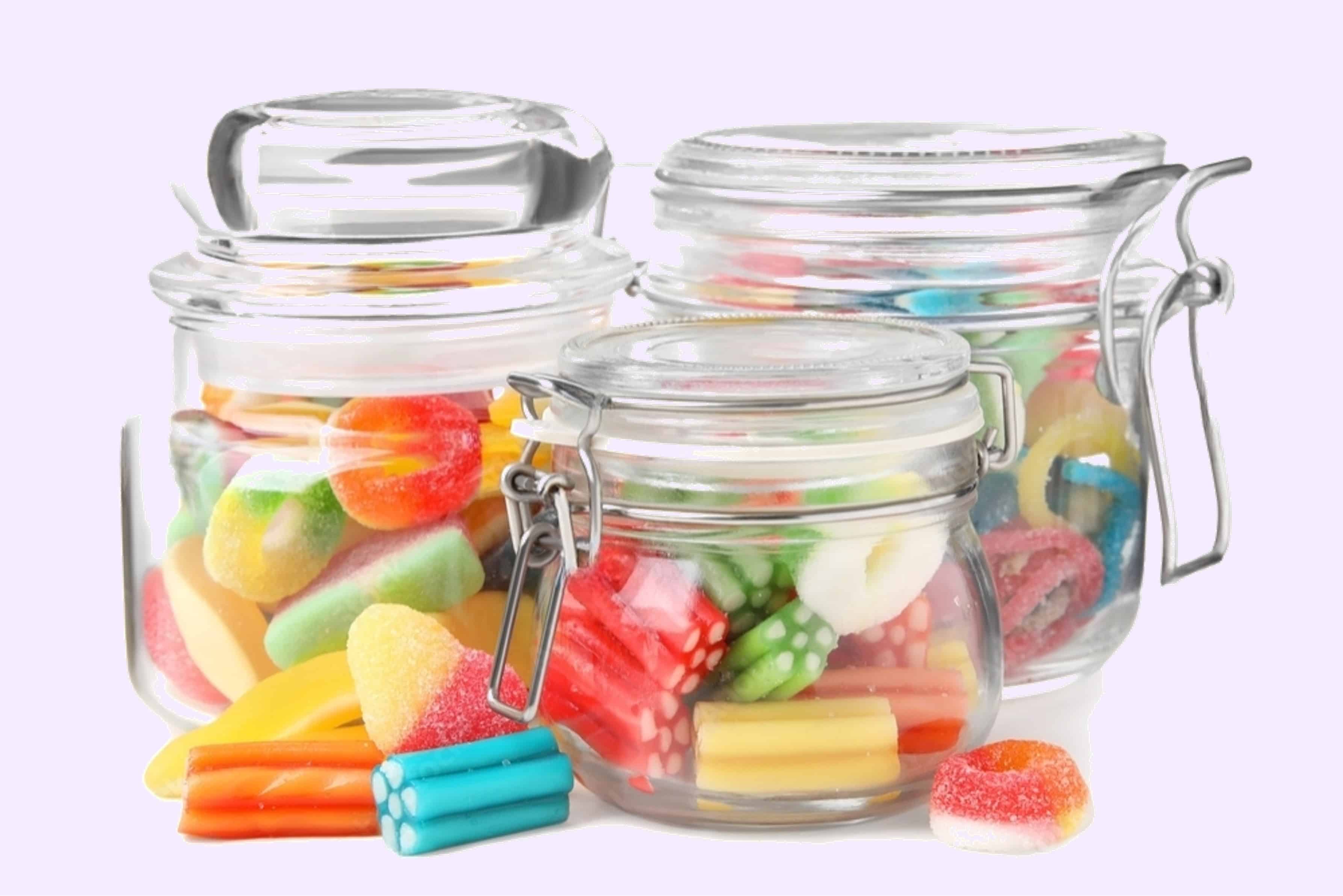 Airtight Storage Containers For Gummies