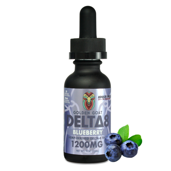Delta-8 THC Oil - Blueberry
